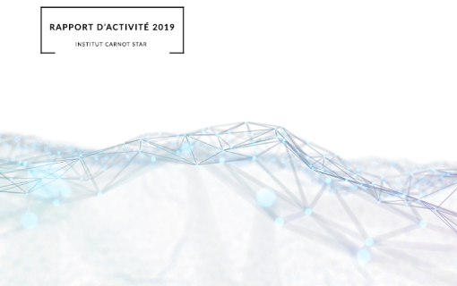 Page de couverture Rapport d'activité Institut Carnot STAR 2019